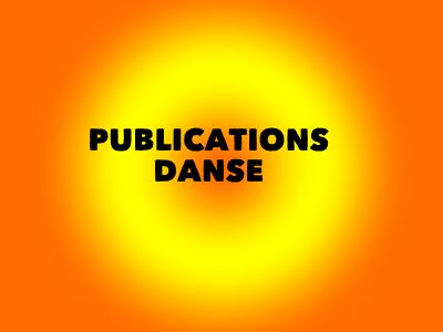 publications danses