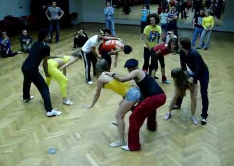 Rueda de casino with Jorge Camaguey. Salsa Weekend in Kharkov 2011
